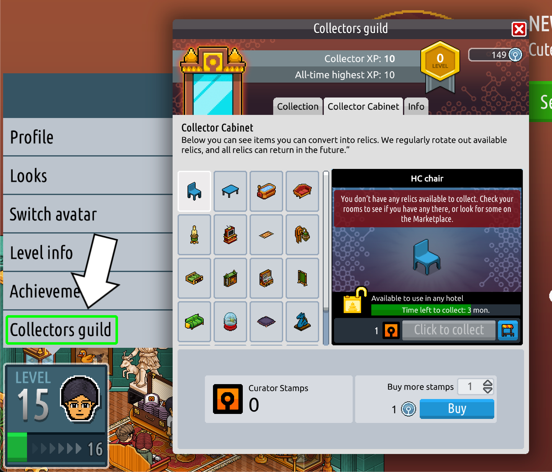 Collector Kasten – Habbo.nl en Habbo.be Player Support